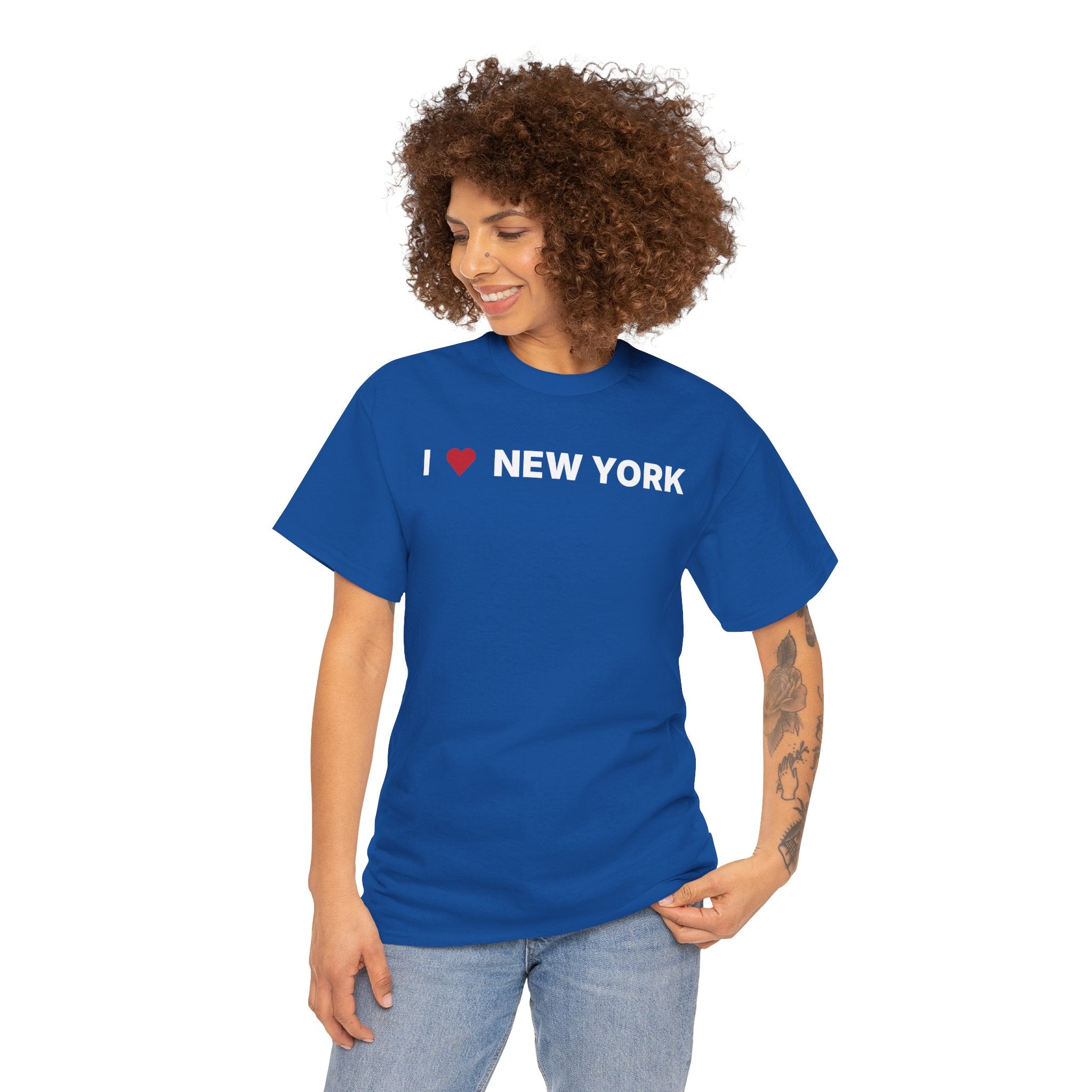 I Love New York T-Shirt – NYC Graphic Tee for Travel & Streetwear

