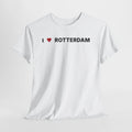 I Love Rotterdam White Tee – Rotterdam Netherlands Graphic T-Shirt for Travel & Streetwear