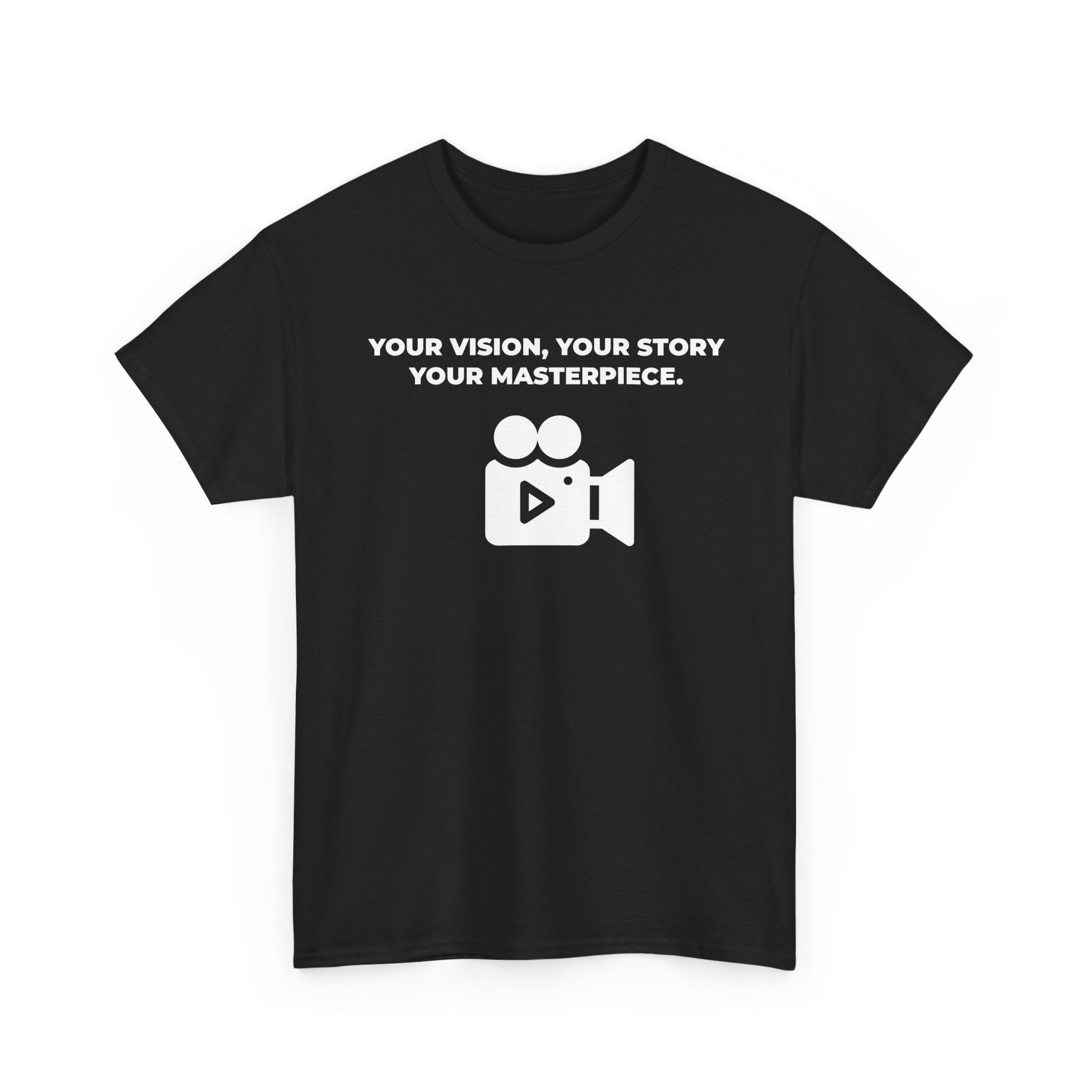 Your Vision Your Story Your Masterpiece T-Shirt – Film Director Tee