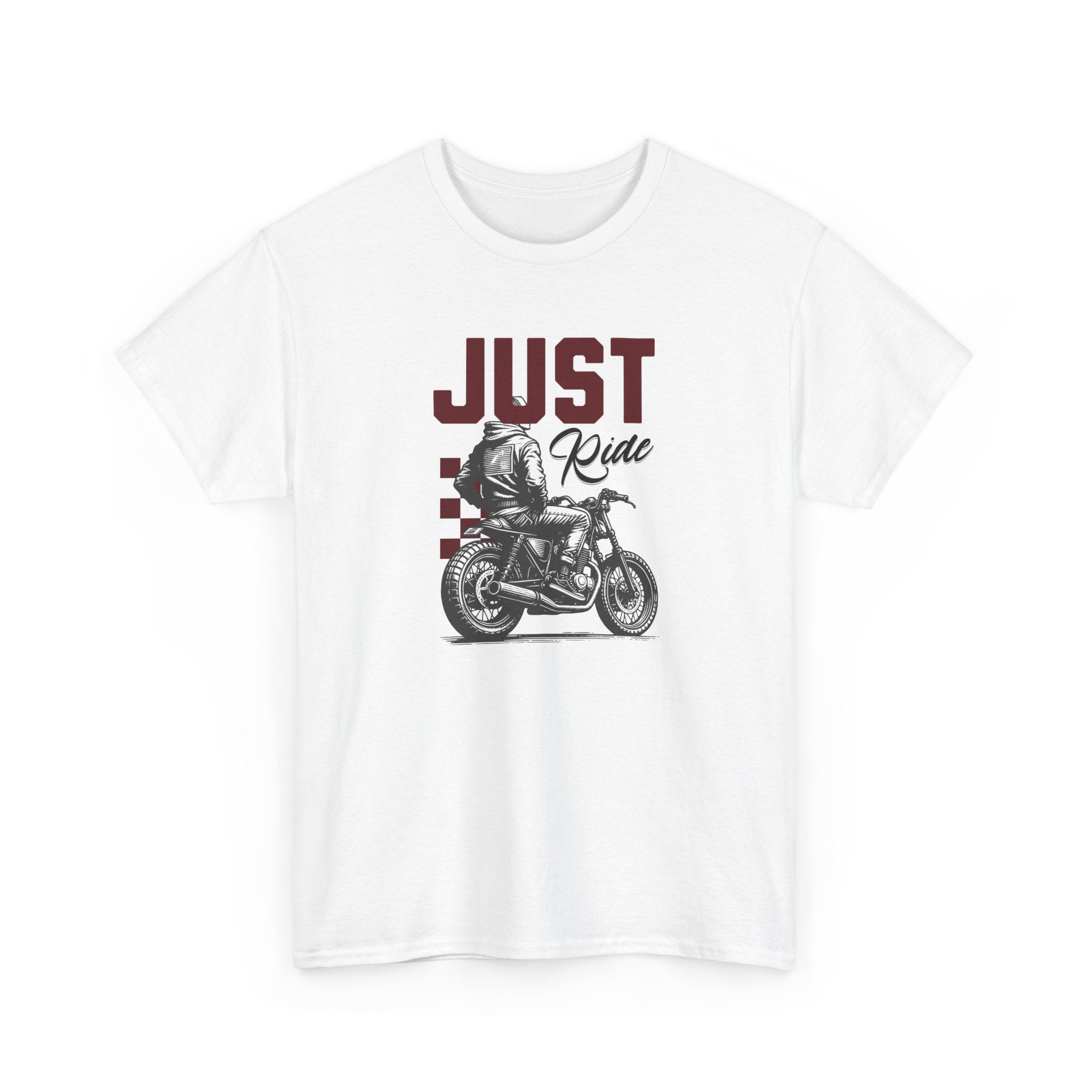 Just Ride T-Shirt – Motorcycle Streetwear & Biker Graphic Tee