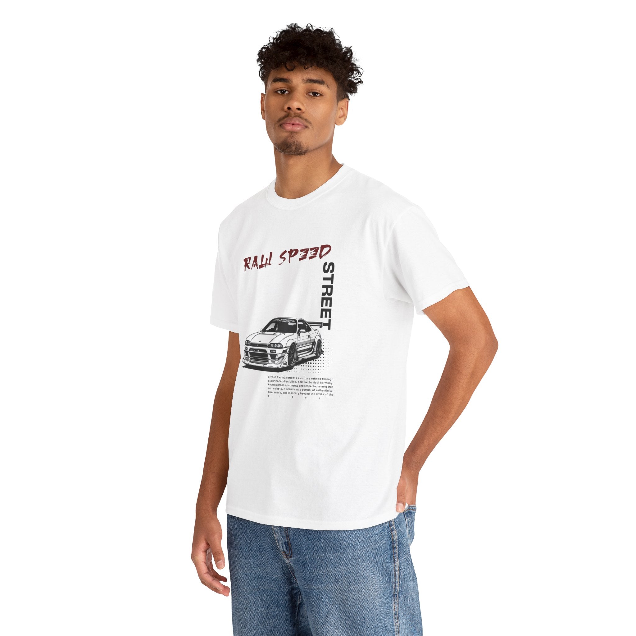 RAW Speed Street T-Shirt – Car Culture & Street Racing Graphic Tee