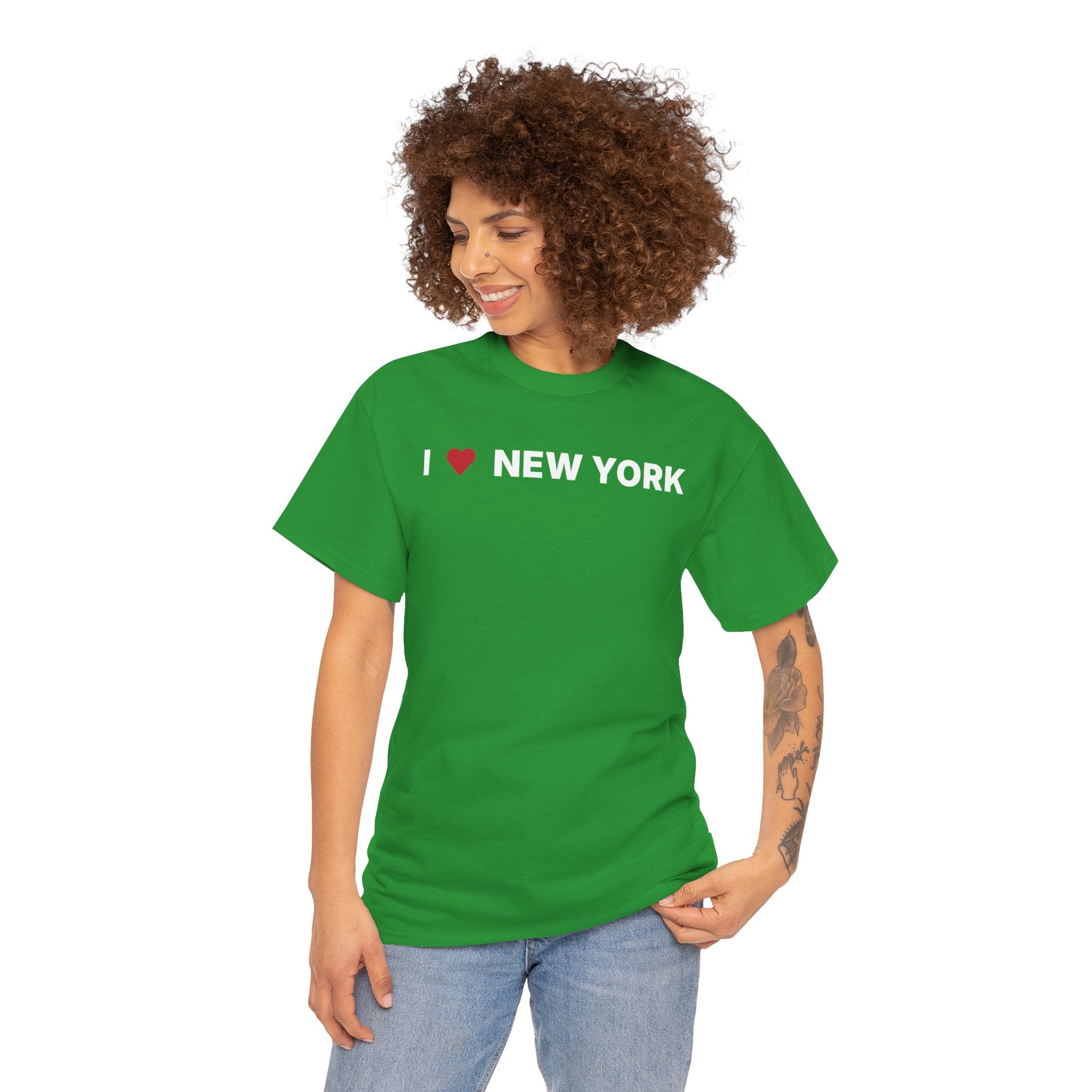 I Love New York T-Shirt – NYC Graphic Tee for Travel & Streetwear

