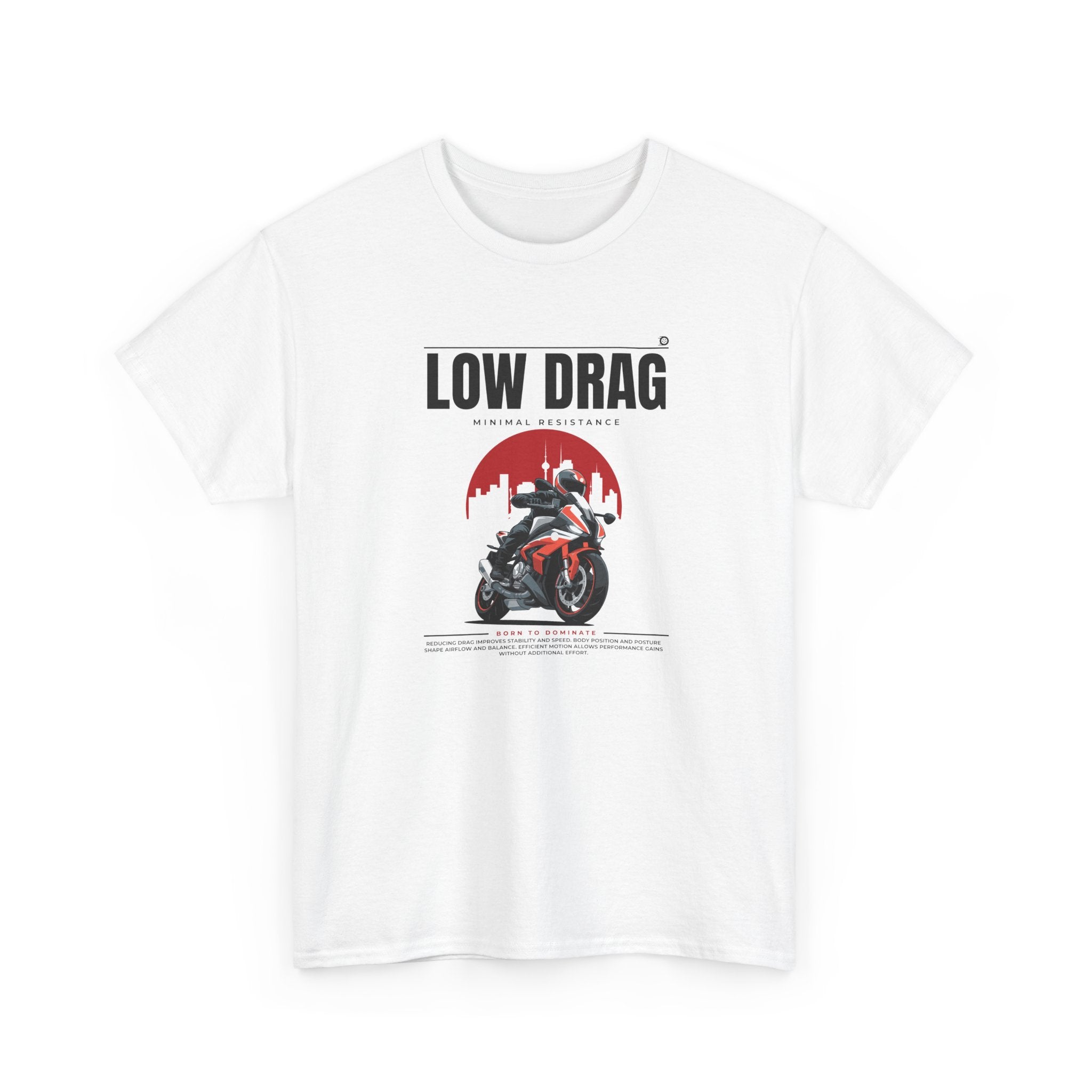 Low Drag T-Shirt – Motorsport Aerodynamics & Racing Streetwear Tee