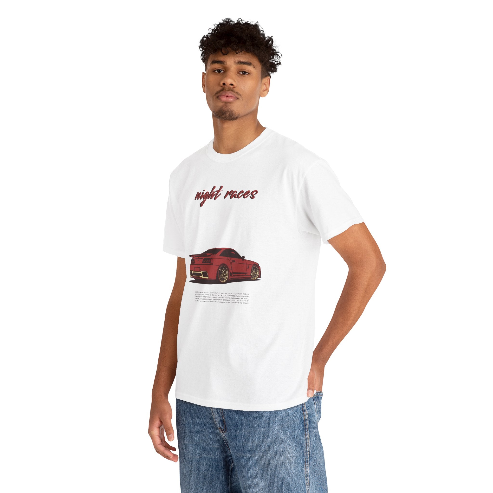 Night Races T-Shirt – Street Racing & Car Culture Graphic Tee