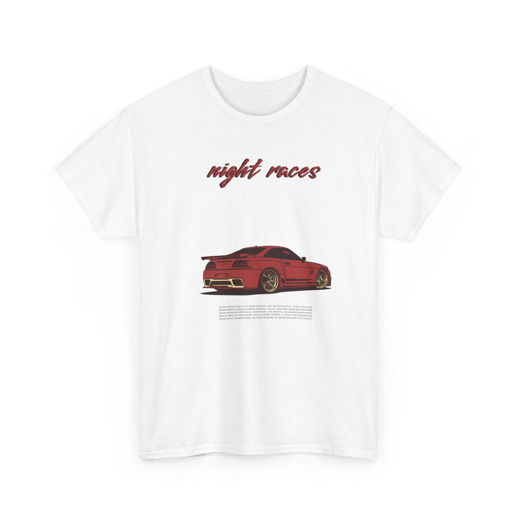 Night Races T-Shirt – Street Racing & Car Culture Graphic Tee