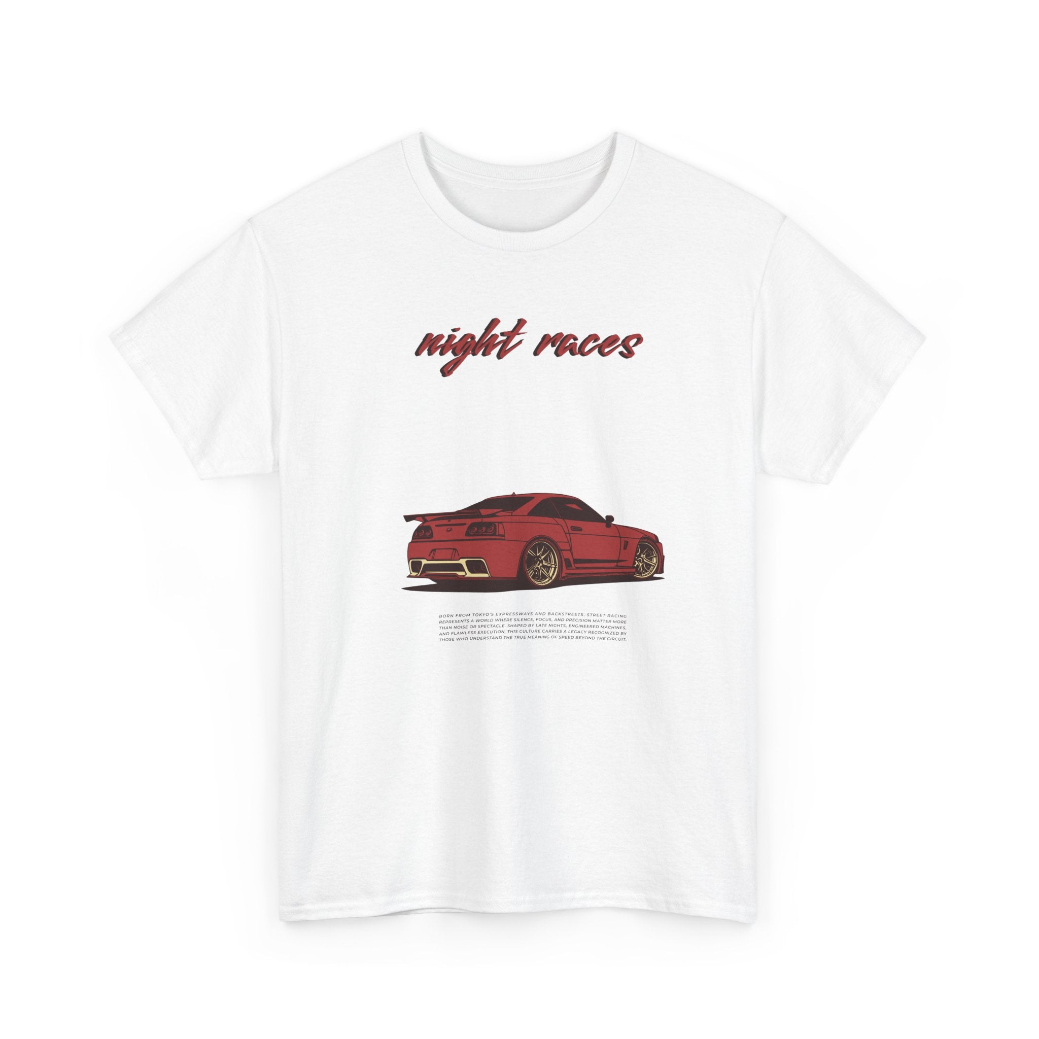 Night Races T-Shirt – Street Racing & Car Culture Graphic Tee