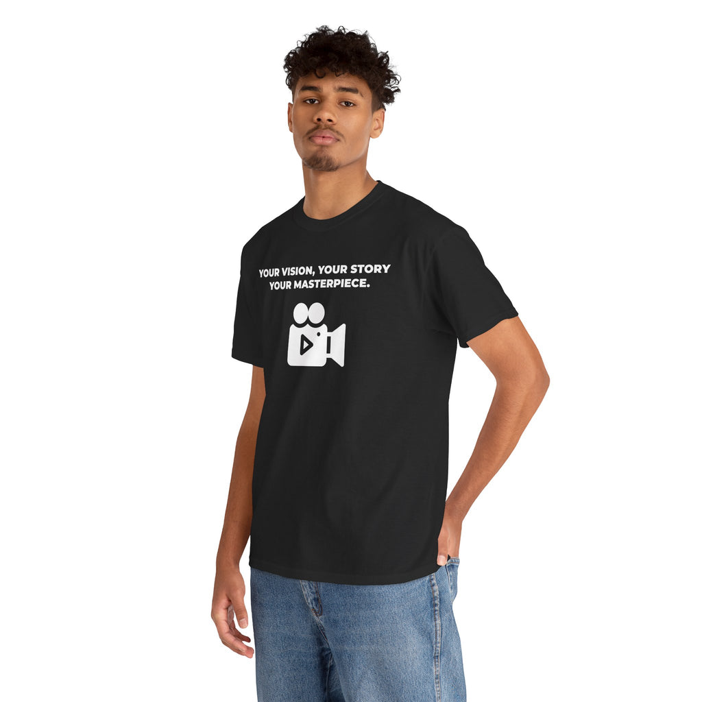 Your Vision Your Story Your Masterpiece T-Shirt – Film Director Tee